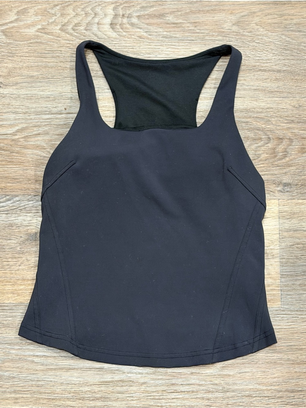 lululemon athletica Black Racerback Performance Tank